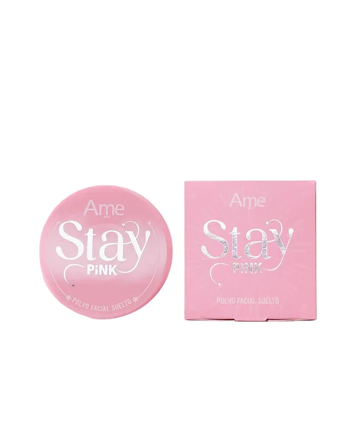 POLVOS SUELTOS ROSADOS STAY PINK AME